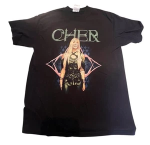 Vintage Cher Farewell Tour 2003 T-Shirt Unisex M schwarz doppelseitige Grafik - Bild 1 von 6