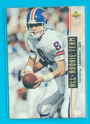 1993 Upper Deck All Rookie Team #32 Tommy Maddox Denver Broncos Football Card  - Image 1 of 2