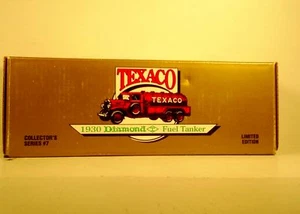 Diamond T 1930 REO Texaco Fuel Tanker Ertl 1:32 Scale Die Cast Replica Bank  - Picture 1 of 1