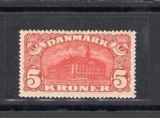 1915 Denmark - 5 Korone carminio - Unified Catalogue No. 86 - Yvert No. 68 - Pos