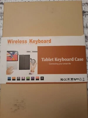 For Apple iPad 6/5, Air 1/2 9.7" ,Pro 2017 Wireless Keyboard & Tablet Case Stand - Image 1 of 4