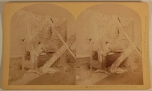 WASSERTANKS & FROSTARBEIT MT WASHINGTON NH KILBURN STEREOVIEW - Bild 1 von 1