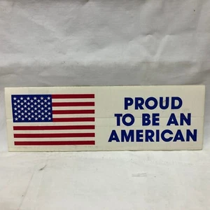 Autoaufkleber "Proud to be an American" Amerikanische Flagge - Bild 1 von 6