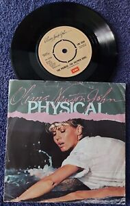 OLIVIA NEWTON-JOHN PHYSICAL 7 INCH SINGLE FROM 1981 EMI