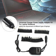 80W Laptop Car Chargeur Travel Adapter 34 Tips Universal pour Laptop Notebook S