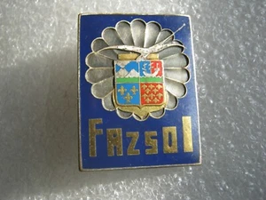 ANCIEN INSIGNE EMAIL DLEM /  FAZSOI (Forces Armées Zone Sud Océan Indien) D.P - Imagen 1 de 2
