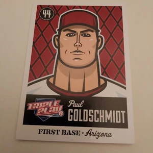 2012 Panini Triple Play Baseball Card Paul Goldschmidt #3 - Picture 1 of 2