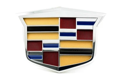 OEM NEW Front Grille Emblem Badge "Crest" Cadillac 12-14 CTS 10-12 SRX 20828297 - Image 1 of 4