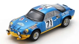 ALPINE A110 N.71 WINNER CRIT.DE CEVENNES 1971 B.DARNICHE-A.MAHE 1:43 - Foto 1 di 1