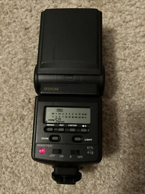 Bower SFD926 Shoe Mount Flash for  Canon Tested - Image 1 of 2