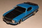 JADA DUB CITY BIG TIME MUSCLE 1970 FORD MUSTANG BOSS 429, BLEU, 1:64, EXCELLENT
