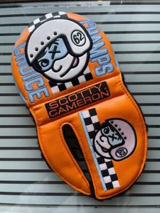 Scotty Cameron Custom Shop Champions Choice Johnny Racer Orange Mallet cover New - Picture 1 of 5