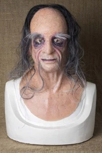 Maschera in silicone realistica fatta a mano ""The Masker, realistico, Halloween - Foto 1 di 6