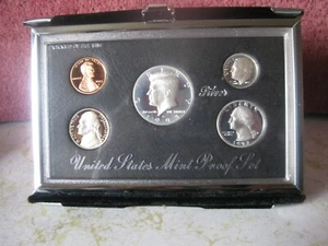 1993 S UNITED STATES PREMIER SILVER PROOF SET WITH COA - Picture 1 of 4