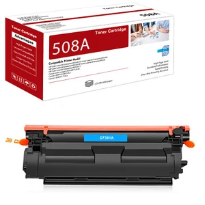 1 508A Cyan Color Toner CF361A Compatible with HP Laserjet M553x MFP M577c M577z - Picture 1 of 1
