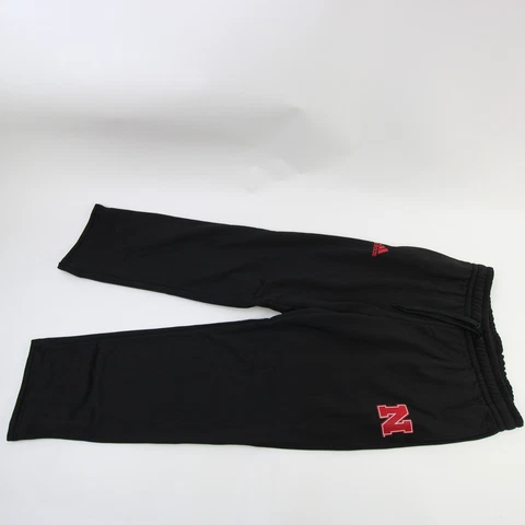 Nebraska Cornhuskers adidas Aeroready Athletic Pants Men's Black New Cover