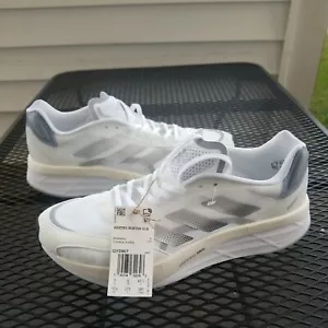 Adidas Adizero Boston Damengröße 10,5 Laufschuhe weiß grau GY0907 neu ohne Karton - Bild 1 von 11