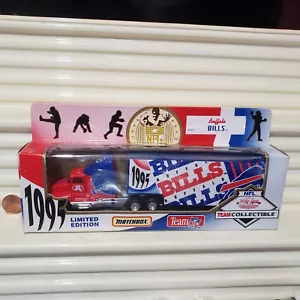Matchbox Limited Edition 1995 1/80 NFL BUFFALO BILLS Truck New in Excellent Box - Picture 1 of 5