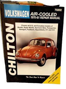 Total Car Care Repair Manuals Ser.: CH Volkswagen Air Cooled 1970-81 by... - Picture 1 of 2