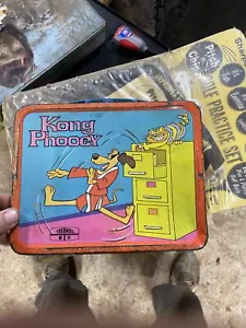 Fiambrera y termo vintage 1975 King Seeley Hong Kong Phooey metal con tapas - Imagen 1 de 8