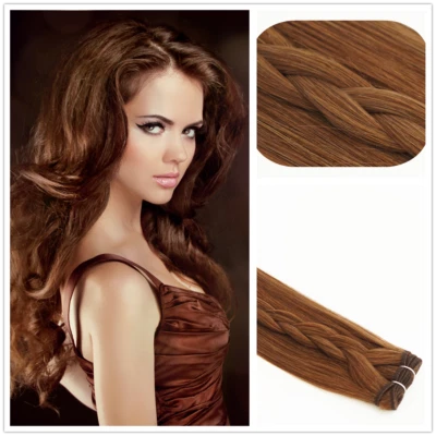 Echthaar Tressen zum einnähen REMY 100% Haarverlängerung Hair Extensions - Bild 1 von 4