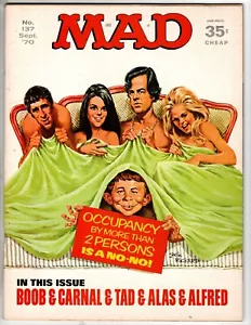 Mad Magazine #137 con Tetas, Carnal, Tad, Alas & Alfred, ¡Nuevo- Estado! - Imagen 1 de 1