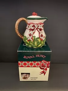 Noritake Royal Hunt Collection. Pheasant Tea Pot. - Picture 1 of 5