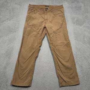 Arc'teryx Pantalone Uomo 36 (35x29) Marrone Logo Dritto Outdoor Escursionismo Arrampicata - Foto 1 di 18