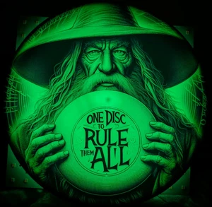 New custom Gateway SuperGlow SS WIZARD 175gm Putt & Approach PDGA Approved - Picture 1 of 10