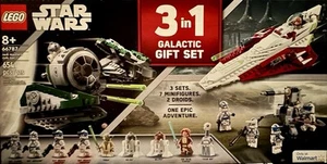 LEGO Star Wars: Jedi Masters Gift Set (66787) Incl. 75360 75333 and 75345 NEW - Picture 1 of 1