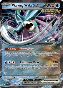 Walking Wake ex (050/162) Double Rare SV05: Temporal Forces NM Pokemon TCG - Picture 1 of 2
