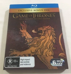 Game of Thrones: Second Season Two 2 - Lannister Slipcover Bonus Disc Blu-Ray - Bild 1 von 7