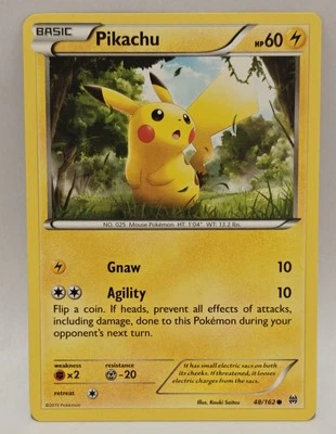 PIKACHU 48/162 BREAKTHROUGH POKEMON TCG - Image 1 of 2