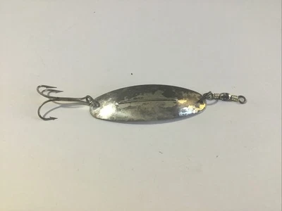 "Señuelo de pesca Williams Wobbler vintage con cuchara de 4""". Foto 1 de 4