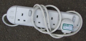 4 Socket Extension Cable 250V - Imagen 1 de 2