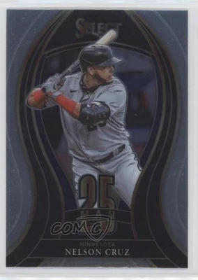 2021 Panini Select 25-Man Nelson Cruz #25M-24 - Image 1 of 2