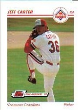1991 Line Drive AAA #630 Jeff Carter 