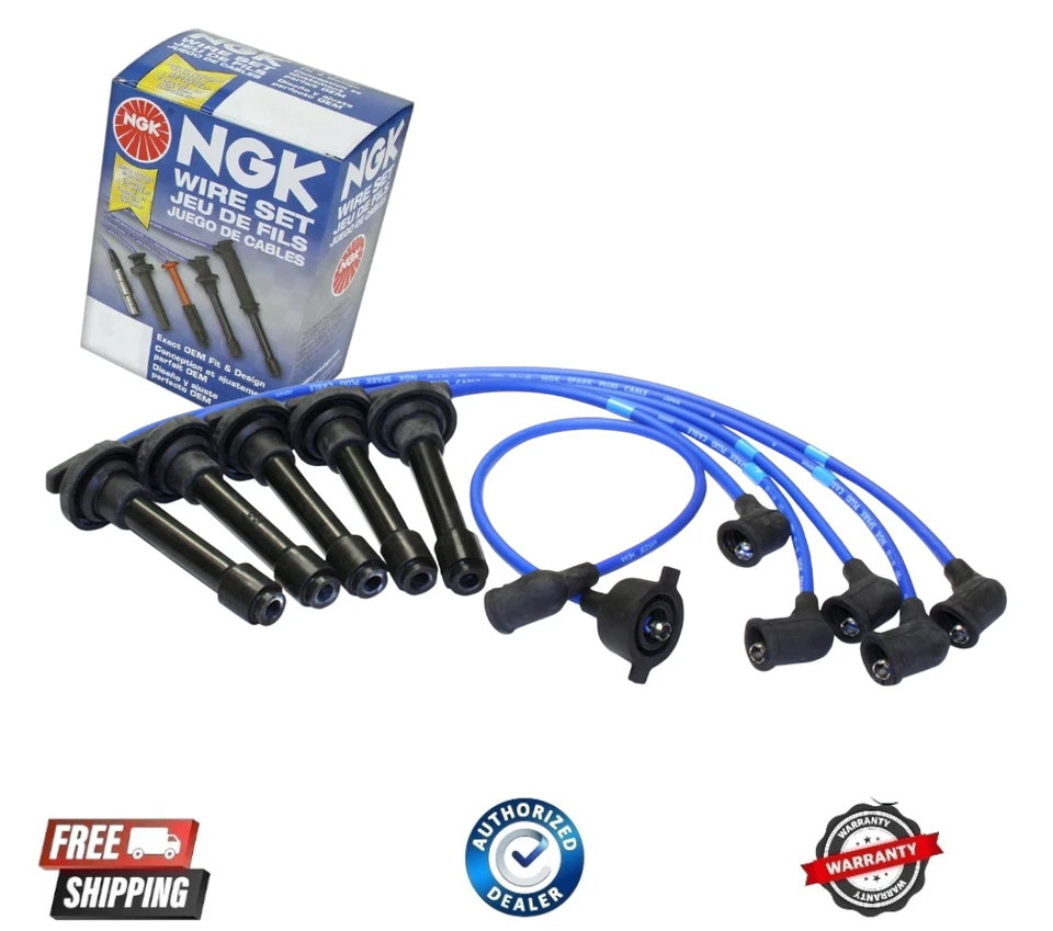 NUEVO NGK 8025 Juego de cables de bujía para 92-94 Acura Vigor 2,5 L-L5 Foto 1 de 1