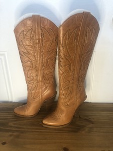 jessica simpson cow print boots