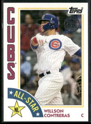 2019 Topps #84AS-WC Willson Contreras 1984 Topps Baseball All-Stars - Image 1 of 2