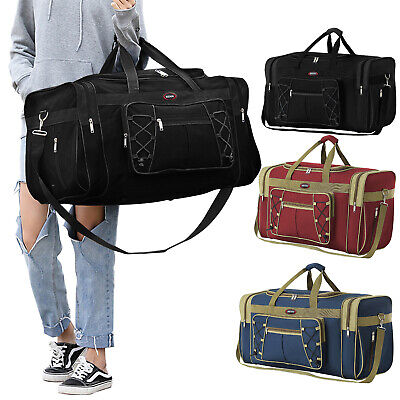 72L Men Women Duffle Tote Bag Travel Waterproof Oxford Carry Handbag Luggage • 17.99$