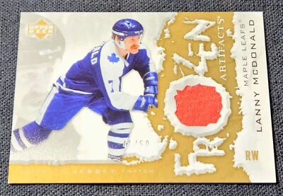 2007-08 Upper Deck Artifacts Bronze /50 Frozen Patch Lanny McDonald #FA-LM  - Image 1 of 2