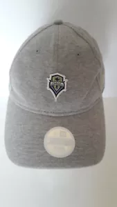 Cappello regolabile Seattle Sounders FC New Era donna squadra Preppy 9TWENTY - Grigio - Foto 1 di 10