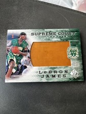 2013-14 SP Authentic Lebron James Supreme Court Authentics Floor Relic #SC-3