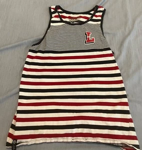Men's Large LRG Black, Red, & White Tank Top - Picture 1 of 3