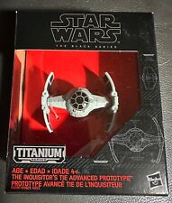 Star Wars Black Titanium Series  The Inquisitor Tie Advanced Prototype  28  2015