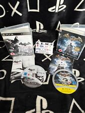 Batman Arkham City & Arkham Asylum PlayStation 3 Games bundle (B)