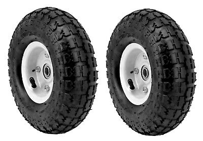 2pc 10  Replacement Rubber Air Tire & Steel Wheel For Dolly Hand Truck Cart • 39.95$