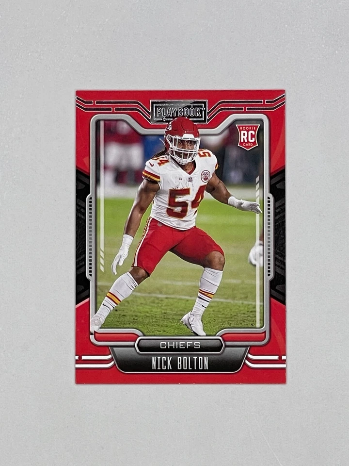 2021 Panini Playbook #165 Nick Bolton Rookie Card - Image 1 of 2