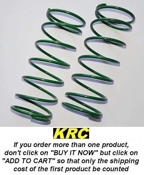 LOSA5452 - LOSI 8IGHT/2.0 FRONT GREEN SHOCK SPRINGS 4.7 LBS (MEDIUM SOFT) (2) - Photo 1/1